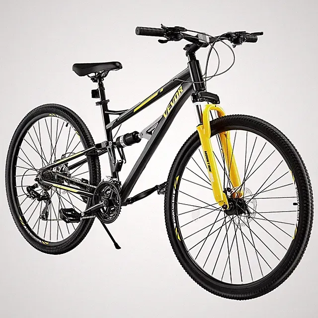 Advanced 24-Speed 29in Dual Suspension Mountain Bike Aluminum Frame