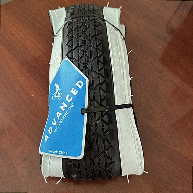 Advanced Folding Bicycle Tire Mountain Bike Tire 26”x 2.125” Black (B7)