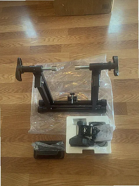 BalanceFrom Bike Trainer Stand Steel Bicycle Exercise Magnetic Black