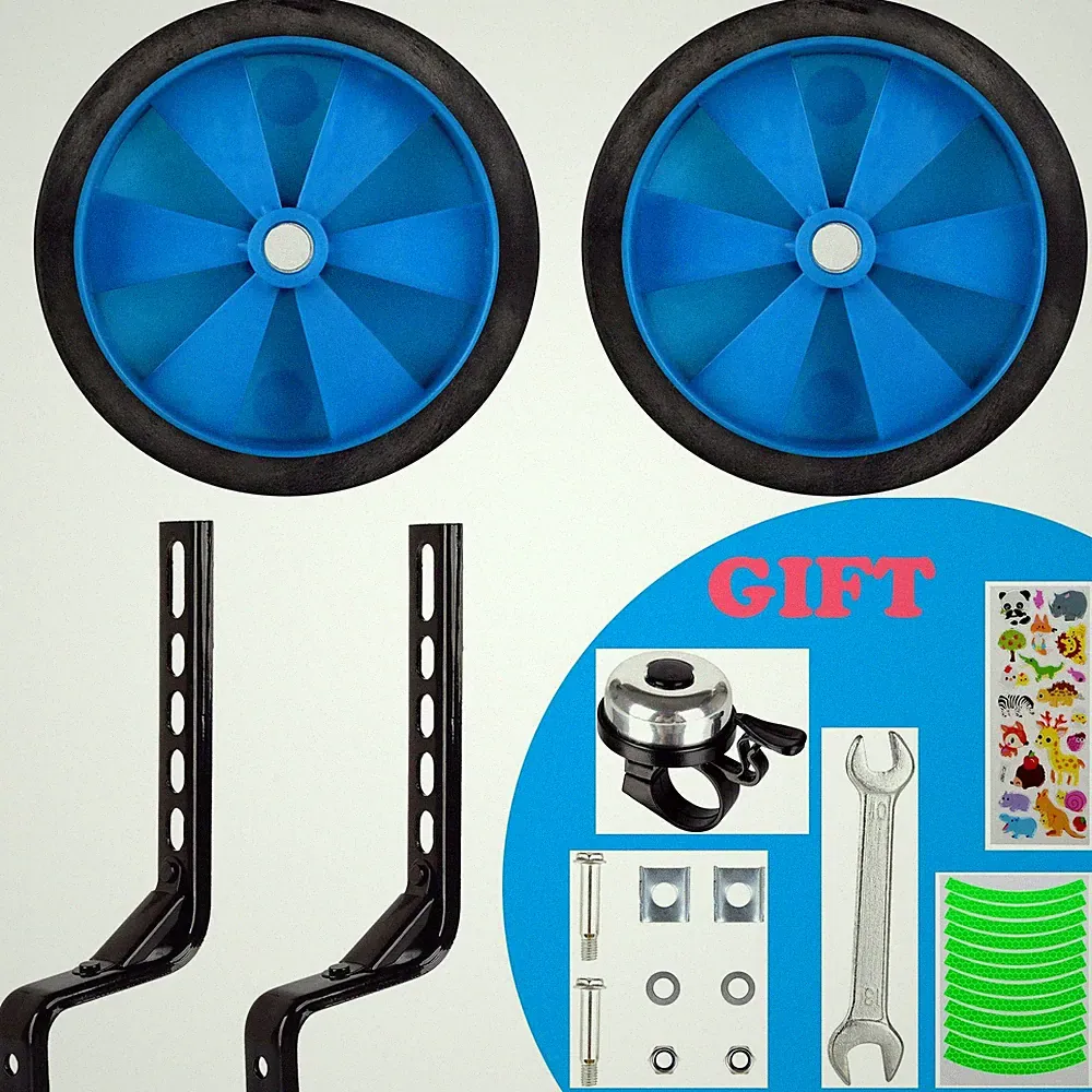 Bicycle Training Wheels for Kids Boys Girls Stronger Version Heavy Duty Rear...