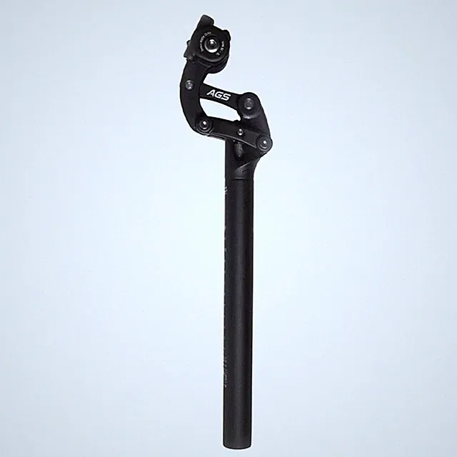 Bike Seat Post 27.2mm Advanced Suspension Dust Sleeve Black Aventon Road
