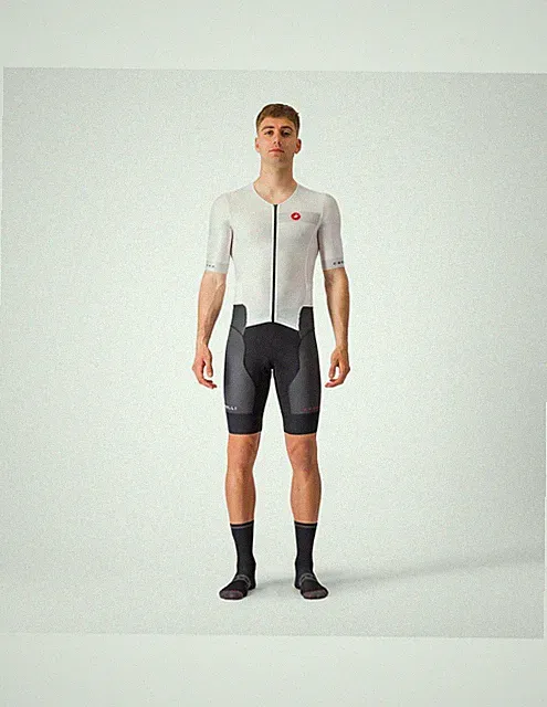 CASTELLI FREE SANREMO 2 TRIATHLON SUIT - MEN KISS TRI PAD AERO IRONMAN RACING
