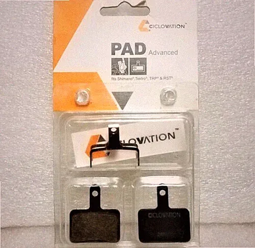 Ciclovation Organic Advanced Bicycle Disc Brake Pads - Pair NEW!