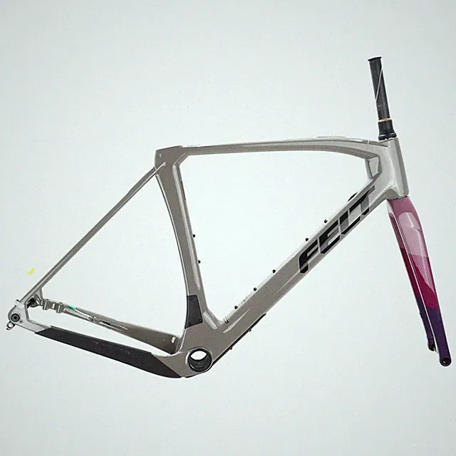 Felt Breed 1.0 Gravel Frameset Lava UHC Advanced Carbon Fork T47 54cm
