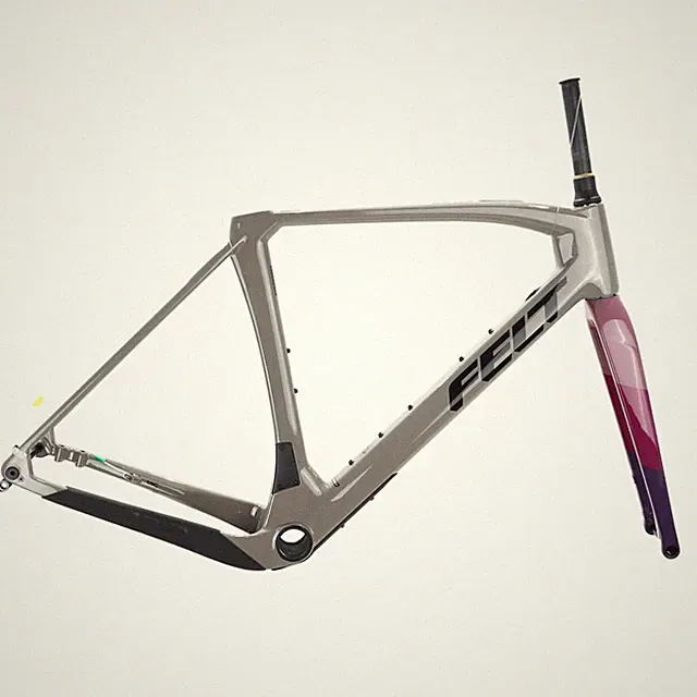 Felt Breed 1.0 Gravel Frameset Lava UHC Advanced Carbon Fork T47 56cm