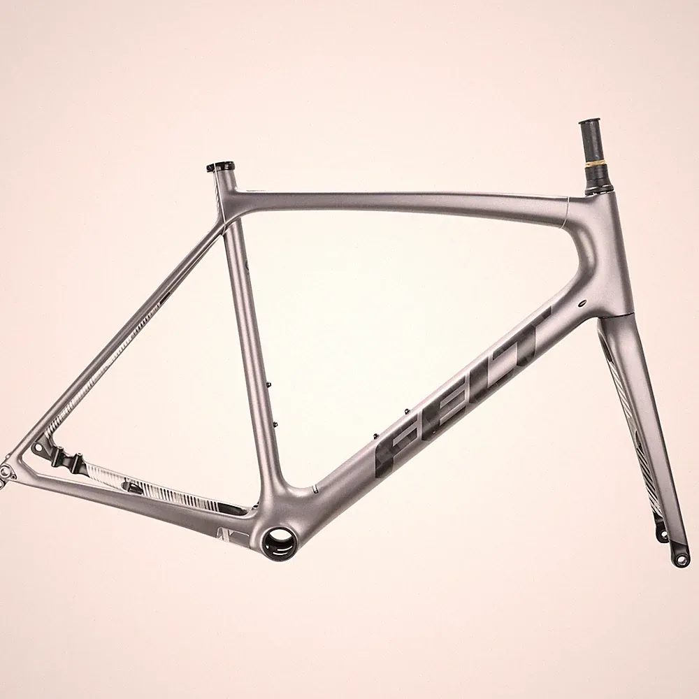 Felt FX Advanced Cyclocross Carbon Frameset 60cm Satin Charcoal Flat Mount BB386