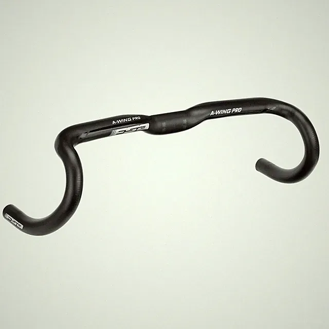 FSA A-WING AGX Alloy 31.8 Gravel Adventure Bike Drop Handlebar : BLACK