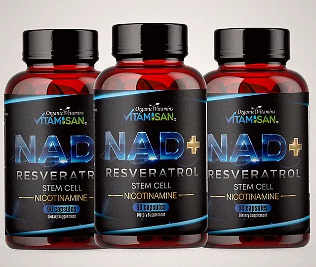 NAD+ Advanced with Multi-Cq10 Beet Nicotinamide Riboside Resveratrol 270 capsule
