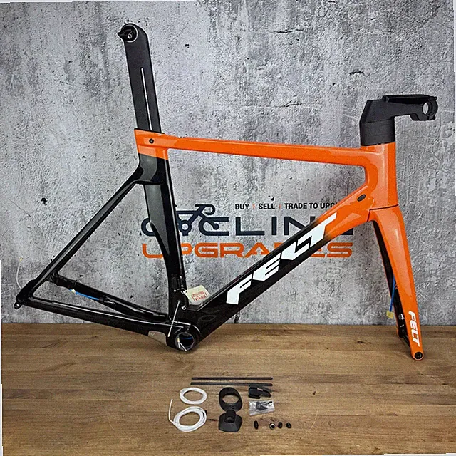 New! 2020 Felt AR Advanced Team Rally 56cm Carbon Disc Frameset 700c Orange