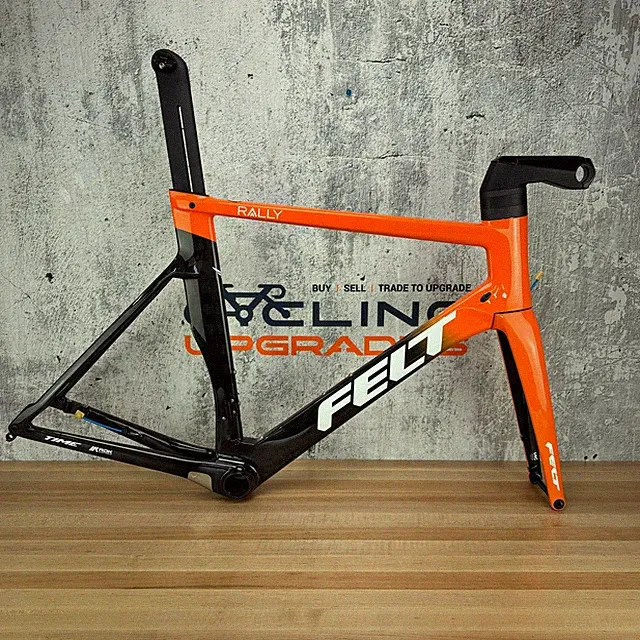 New! 2020 Felt AR Advanced Team Rally 58cm Carbon Disc Frameset 700c Orange