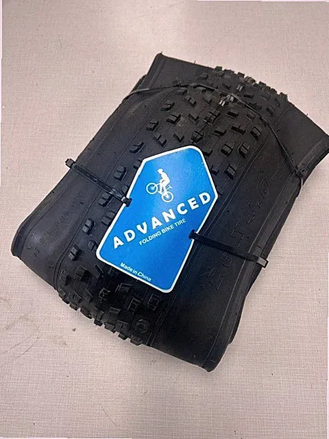 NEW Advanced 26 x 4.0 Fat Bike Folding ATB MTB Tire Blackwall