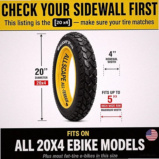 Performance All-Terrain Fat Tire 20x4 by HEB ALLSCAPE