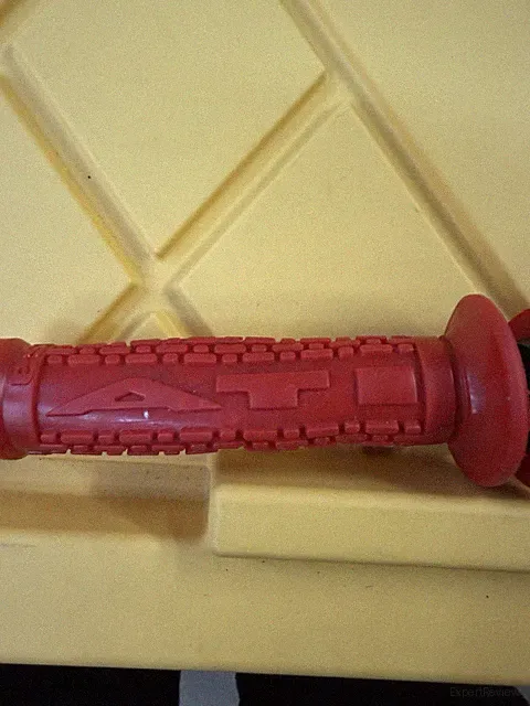 Red Vintage Ati Bmx Grips