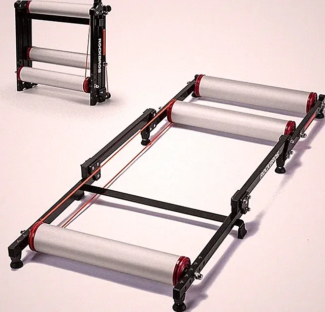 ROCKBROS Bike Rollers Adjustable Bike Trainer Foldable Indoor Cycling Bike Stand