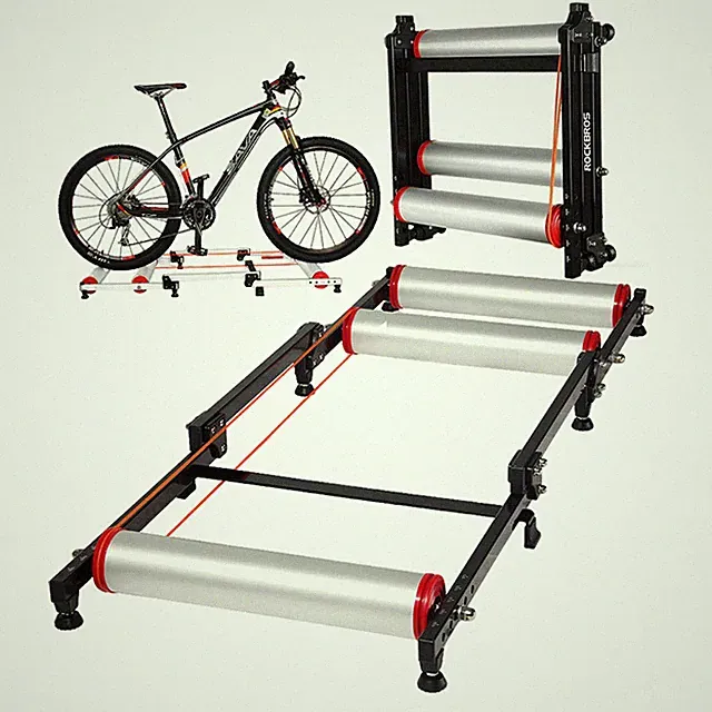 ROCKBROS Bike Trainer Stand Folding Bicycle Roller Adjust Cycling Indoor Sports
