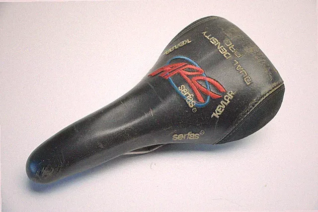 SERFAS DUAL DENSITY ARC KEV CORNERS MTN BICYCLE SEAT SADDLE 250 MM X 137 MM WIDE