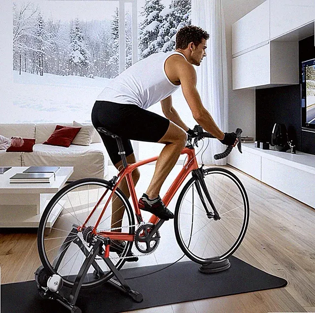 Sportneer Bike Trainer - Magnetic Stationary Bike Stand for 26-28" & 700C Wheels